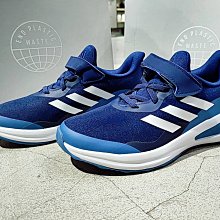 5號倉庫 ADIDAS 中童慢跑鞋 藍白 舒適透氣 止滑耐磨 運動 FORTARUN EL GY7599 $1890