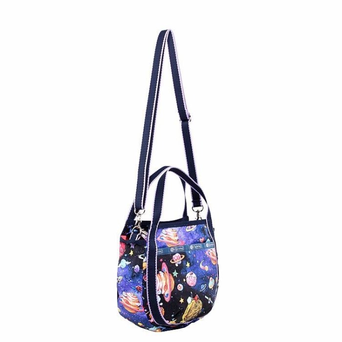 LeSportsac 來自星球 手提斜背多用包 南瓜包 多夾層 SMALL JENNI 8056