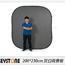 ☆閃新☆Keystone 200*230cm 灰白背景板(公司貨)