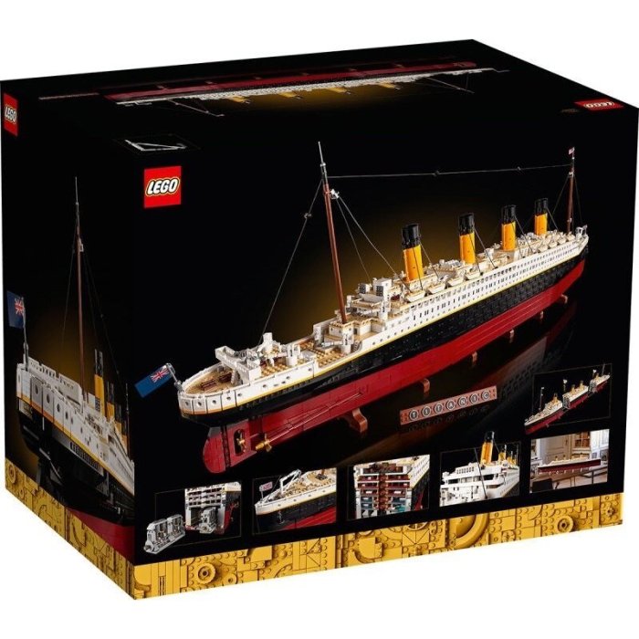 【LETGO】全新 樂高 LEGO 10294 鐵達尼號 Titanic 郵輪 船艦 1.35米 復刻