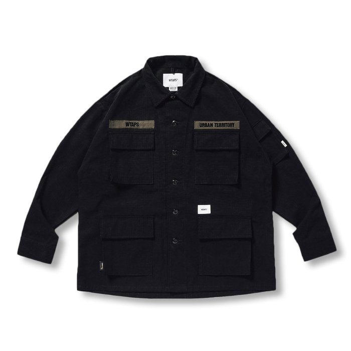 ミリタリージャケット【M】WTAPS JUNGLE LS NYCO. RIPSTOP CORDURA ...