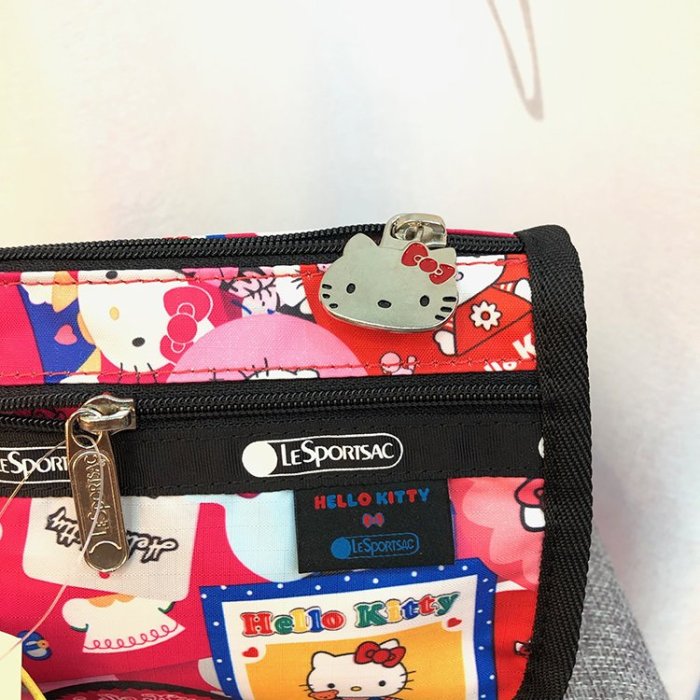 ♥ 小花日韓雜貨 ♥ --LeSportsac 7315 旅行防水包化妝包筆袋KITTY貓咪款