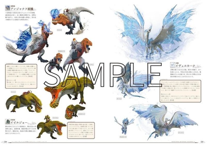 魔物獵人 物語2~破滅之翼~ 公式 Visual Book