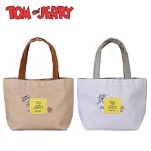 湯姆貓與傑利鼠 帆布手提袋 便當袋 午餐袋 Tom and Jerry 日本正版 900438 900445