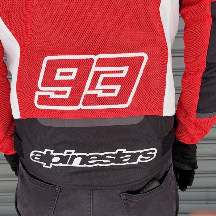 伊摩多※ ALPINESTARS MM93 夏季 防摔衣 透氣網布限量聯名款LOSAIL AIR JACKET黑紅白13