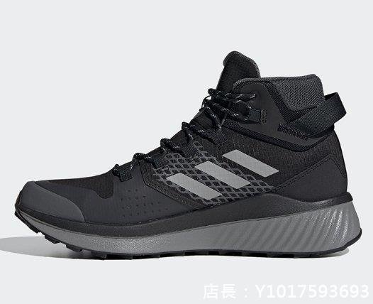 Adidas TERREX FOLGIAN HIKER GTX 復古 耐磨 百搭 黑灰 運動 慢跑鞋 EF0365 男鞋