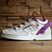Retro CLUB【一元起標】【二手】Needles X DC Shoes 聯名款 白紫配色 厚鞋舌 滑板鞋 W24518