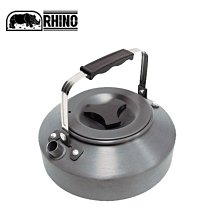 【大山野營】犀牛 RHINO K-35 超輕鋁合金茶壼 0.85L 咖啡壺 開水壺 燒水壺 露營 野營 炊具