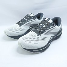 BROOKS Adrenaline GTS 23 男款慢跑鞋 避震緩衝 4E楦 1103914E065 牡蠣灰x烏木黑