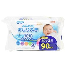 日本 Life-do.Plus 柔膚厚型嬰兒濕紙巾 多款任選 攜帶式-30枚/3入 21278