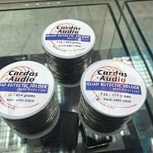 禾豐音響 一卷 最新版 正品 極品公司貨 Cardas QUAD EUTECTIC Solder 含鉛 焊錫 銲錫