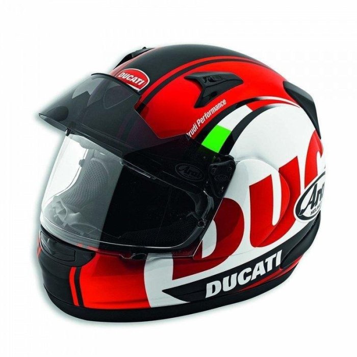 DNS部品 2016 DUCATI CORSE CORSE ARAI TYPE PRO 全罩彩繪安全帽