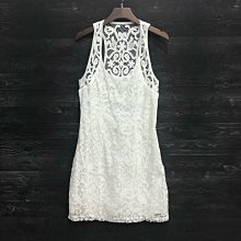 Maple麋鹿小舖 Abercrombie&Fitch ＊ AF 白色蕾絲洋裝MACEY DRESS＊(現貨4/6號)