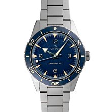 OMEGA 234.30.41.21.03.001 歐米茄 手錶 機械錶 41mm 海馬 不鏽鋼錶殼 藍面盤