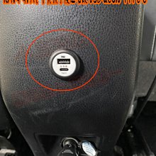 【小鳥的店】豐田 RAV4 4.5代 2013-18  類原廠 雙孔 USB 通用款 圓型  3A 快充 TYPE-C