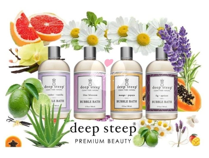 來自南加州 Deep Steep【Lilac Blossom Body Wash 淡紫色丁香花沐浴露 503 ml】