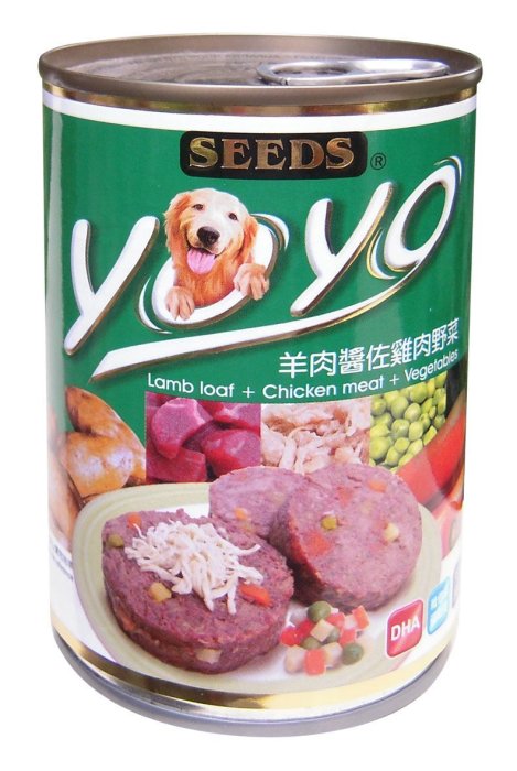 【12罐賣場 可超取】☆寵物王子☆SEEDS惜時 YoYo愛犬機能餐罐 狗罐頭 單罐375克* 12罐