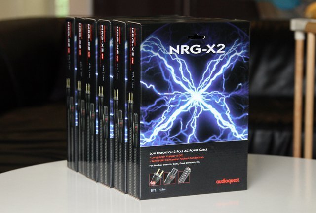 長度: 2m※台北快貨※美國原裝正貨AudioQuest線聖 NRG-X2 C7型 (2P, 8字頭)電源線