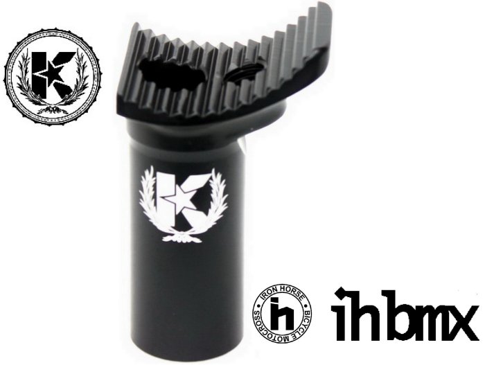 IH BMX 座管 KINK Stealth Pivotal 黑色 75mm 場地車地板車Fixed Gear單速車街道車DH極限單車下坡車特技車土坡車表演車