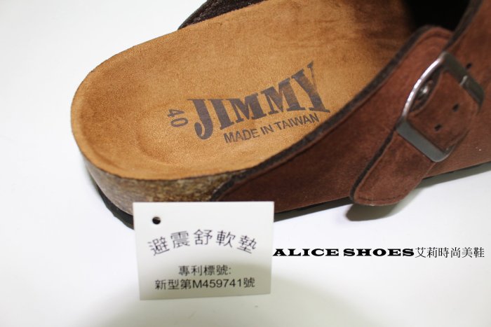 ALICE SHOES艾莉易購網  女鞋 潮流型 氣墊柏肯鞋@A801@MIT台灣製造  原價490-新品限時特價