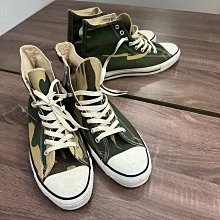 美國製 CONVERSE ALL STAR 迷彩綠8.5號 絕版品 DEAD STOCK庫存新品