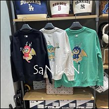 SaNDoN x『MLB』龍年限量經典品牌可愛吉祥物毛圈大學TEE 231208