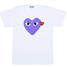 【日貨代購CITY】COMME des GARCONS PLAY Tee 川久保玲 男女款 紫愛心 現貨