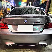 DJD19040838 BMW 高品質 E60 CARBON 碳纖維 卡夢 AC 後尾翼 E60 鴨尾