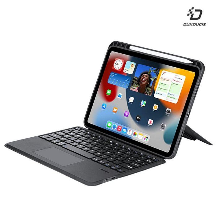 DUX DUCIS Apple 蘋果 iPad 10.9 (2022/10代) DK 鍵盤保護套 平板保護套 實體鍵盤套