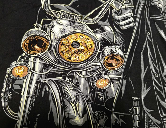 【Mr.17】MOAI SPEED 骷髏頭騎士 摩托車 重型機車重機進口短袖T恤 T-SHIRT(N344)