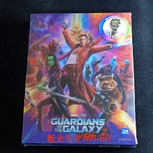 [3D藍光BD] -星際異攻隊2 Guardians of the Galaxy 2 3D + 2D 限量B款雙碟鐵盒版