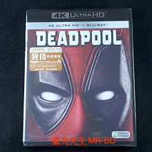 [藍光先生4K] 惡棍英雄：死侍 Deadpool UHD + BD 雙碟限定版