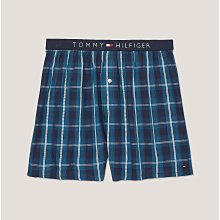 ☆【TH男生館】☆【TOMMY HILFIGER格紋四角內褲/平口褲】☆【TOMU001F1】(S-M-L)