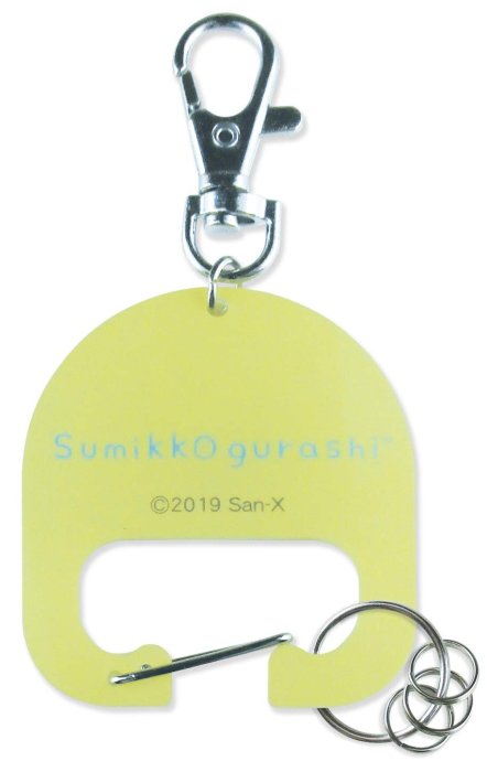 角落生物 Sumikko Gurashi 鎖圈，包包掛飾/鑰匙圈/吊飾/鎖圈，X射線【C100699】