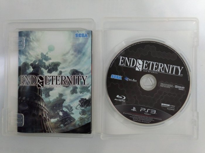 (兩件免運)(二手) PS3 永恆的盡頭 End of Eternity 日文版