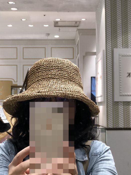 日本帶回~蝴蝶結 優雅 草帽 夏天必備 透氣草帽 可折疊收納
