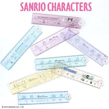 日本製 Sanrio正版 折疊尺 文具尺 30cm 三麗鷗