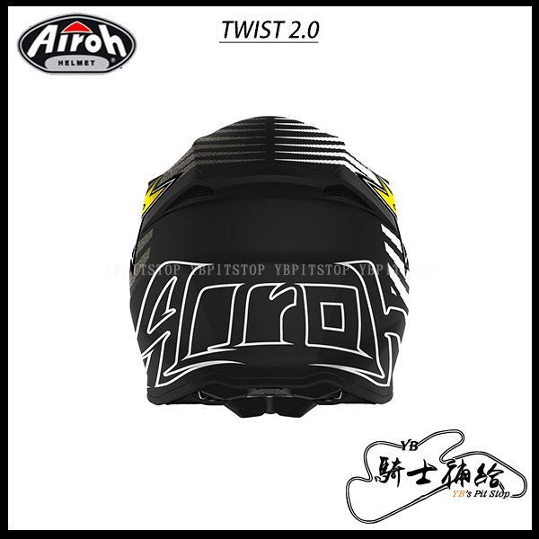 ⚠YB騎士補給⚠ Airoh Twist 2.0 Rockstar 越野 滑胎 林道 輕量化 OFF ROAD