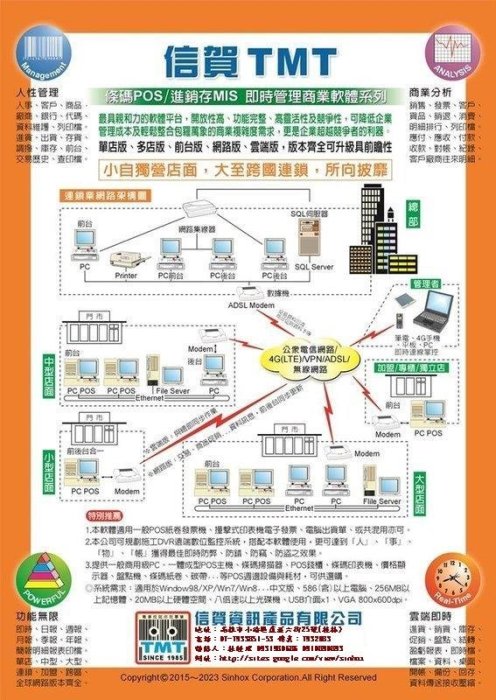 TMT POS 前台銷售系統 MIS 進銷存系統 DIY雲端版本 特價版