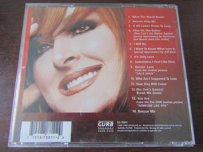CD 薇諾娜 Wynonna – What The World Needs Now Is
