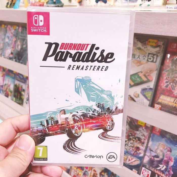 有間電玩 NS SWITCH 橫衝直撞 狂飆樂園 重製版 Burnout Paradise 英文版