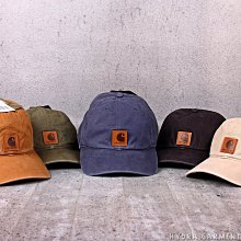 【HYDRA】Carhartt Odessa Old Cap Logo 皮標 水洗 復古 老帽 棒球帽【100289】