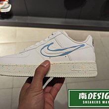 南🔥2024 5月 NIKE Air Force 1 '07 LX 潑墨 鴛鴦 笑臉 女款 白 HF5721-111