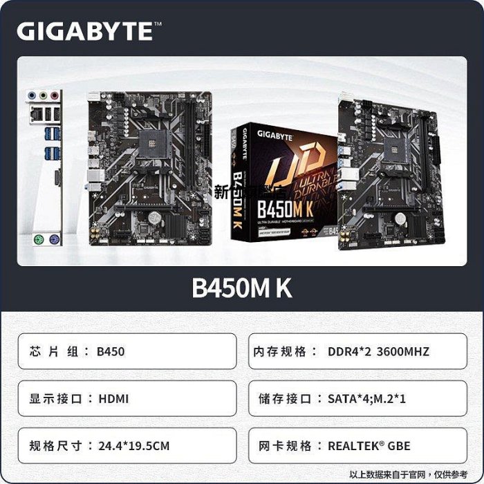 【熱賣下殺價】AMD技嘉B450/B550m/x570i AORUS小雕臺式機itx主板AM4銳龍R5 R7