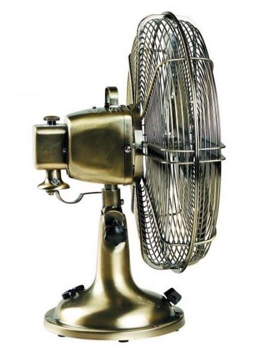 【台大復古家居_美國精品】13吋 古銅色 Retro Metal Fan 全金屬機身 機械扇【純銅線馬達】IMASU