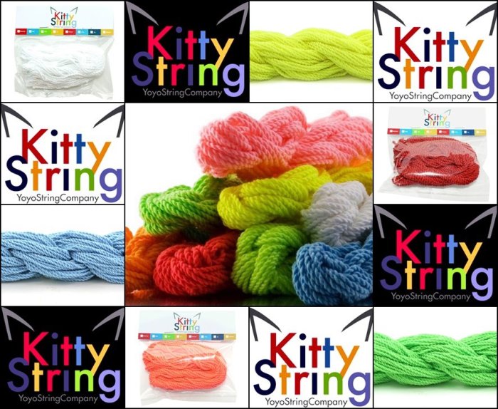 奇妙的溜溜球世界 Kitty String 貓線 Nylon 1.5 專業比賽競技用 技術繩 高品質專用線 一包十條