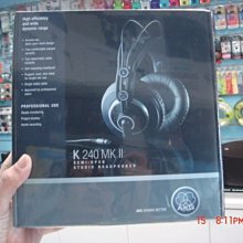 禾豐音響 公司貨 送收納袋 AKG K240 K-240 MKII 監聽耳機 另mdr-7506