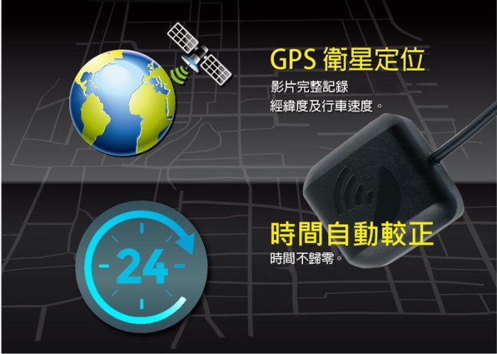 寶麗萊 Polaroid MGC-1 MS系列專用GPS天線 軌跡記錄 自動校正時間