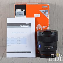 【台中品光攝影】SONY Carl Zeiss SAL 24mm F2 ZA SSM 定焦 廣角 公司貨 #91639