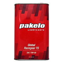 【易油網】【缺貨】PAKELO GLOBAL RACEGEAR TS 75W90 全合成齒輪油 SN1087307